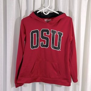 Women’s Red Ohio State OSU Athletic Sweatshirt size S